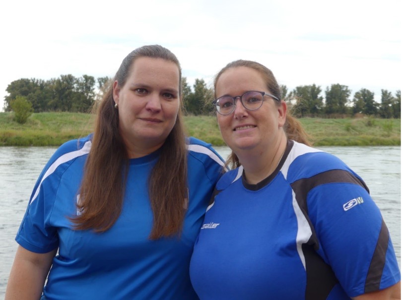 Foto von Kristin und Melanie